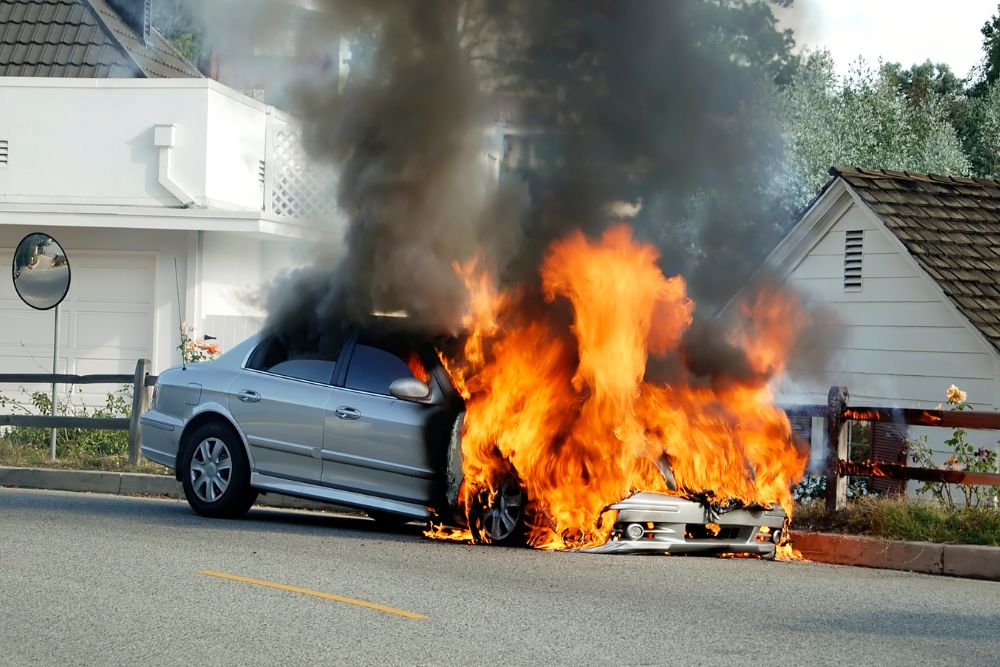 Prevent auto electrical fire